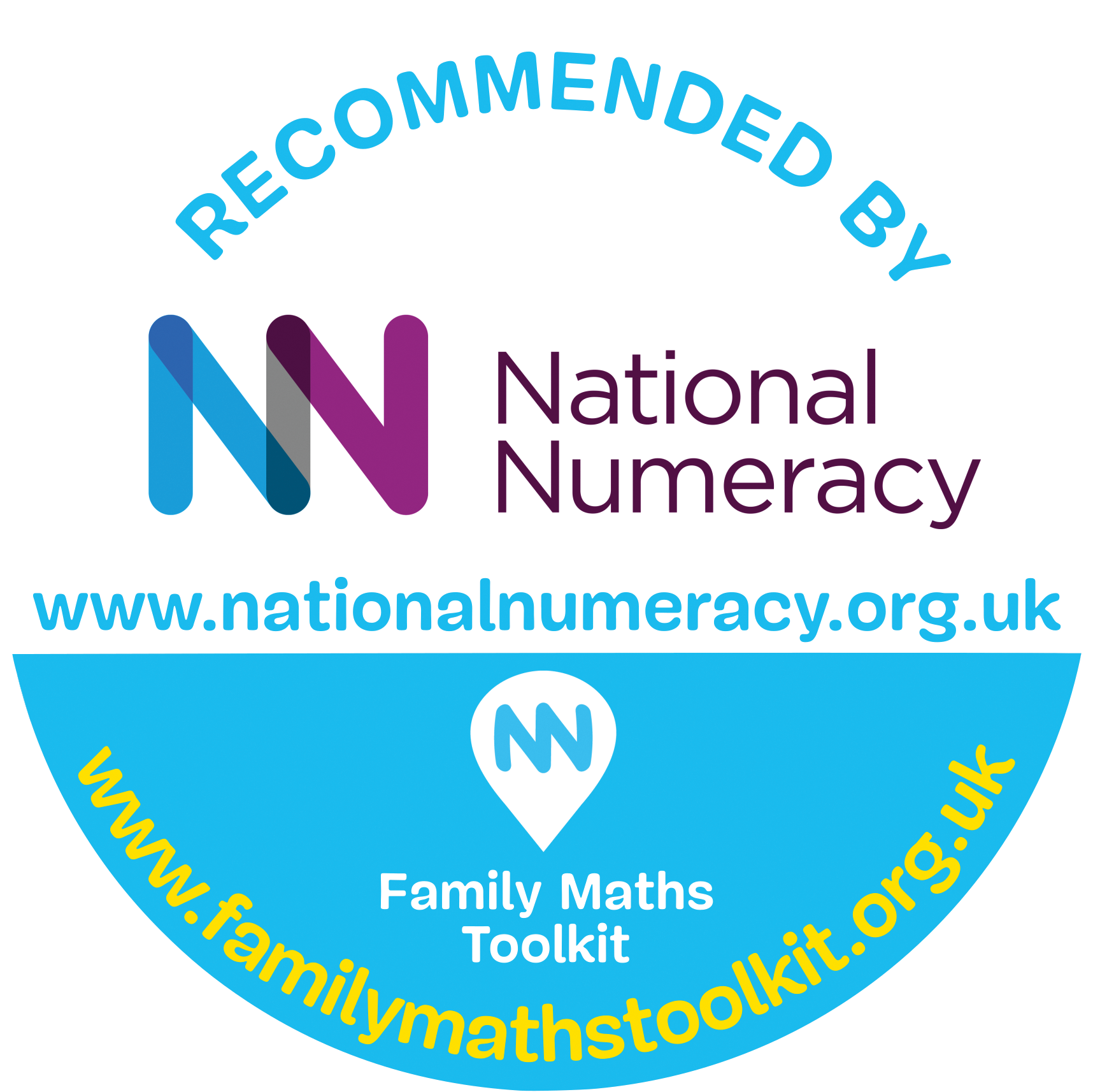 Recommended by National Numeracy